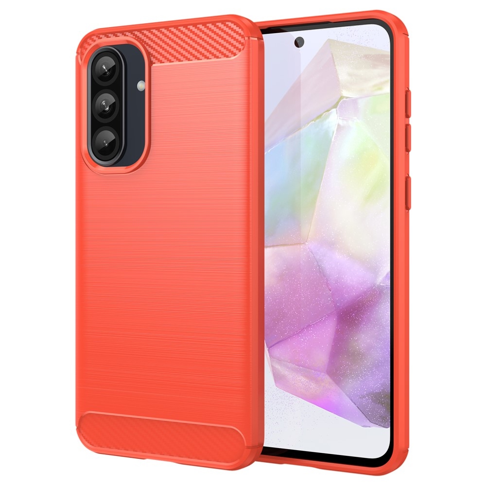 Szénálló zselés tok Samsung Galaxy A36 5G/A56 5G - piros