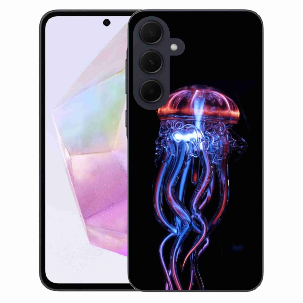 Zselés borítás mmCase Samsung Galaxy A35 5G - medúza
