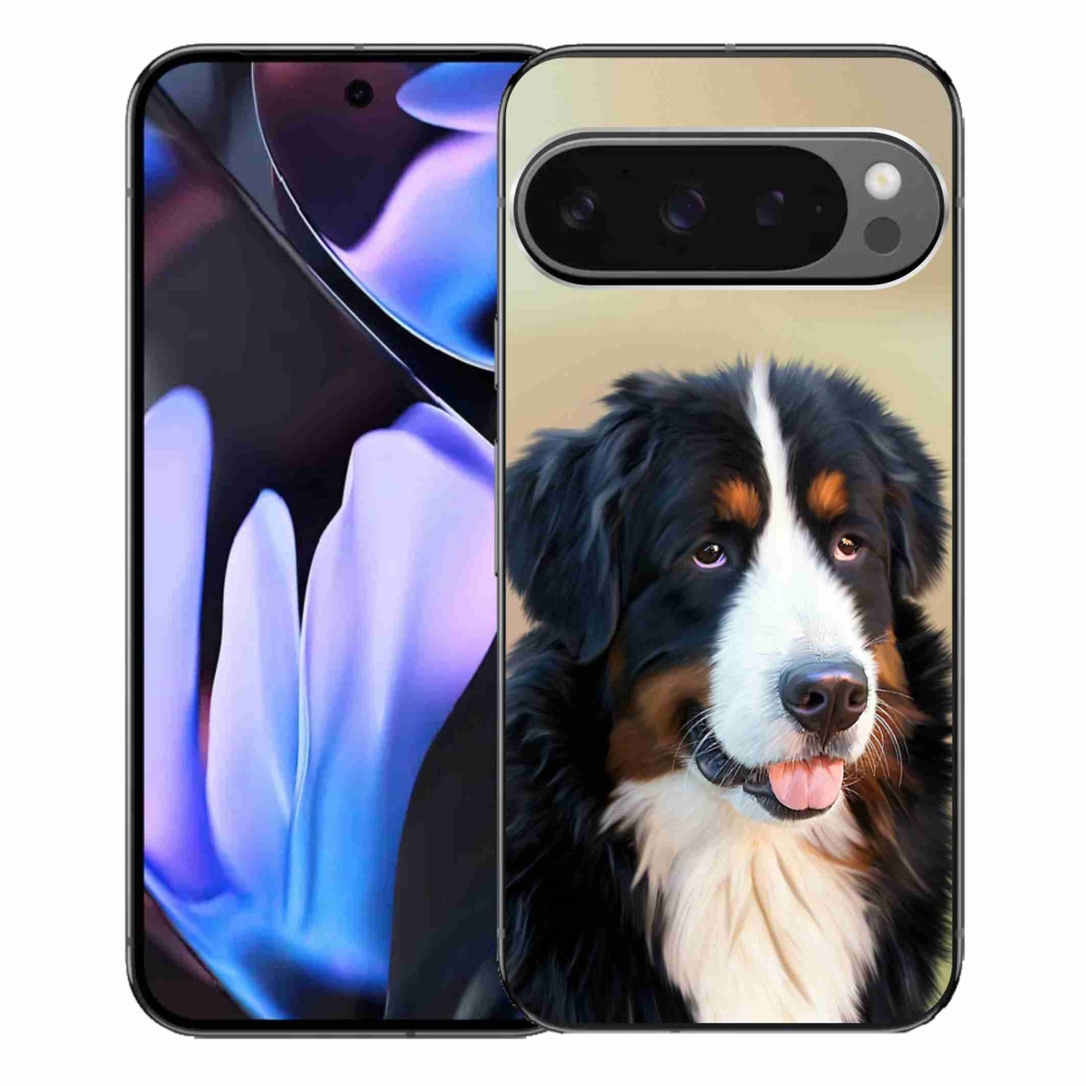 Gél tok mmCase a Google Pixel 9 Pro XL-hez - Berni hegyi kutya