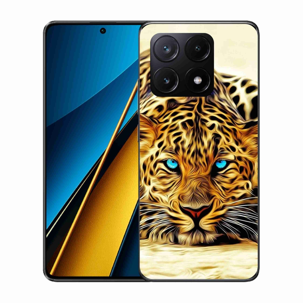 Gél borítás mmCase a Xiaomi Poco X6 Pro 5G számára - rajzfilm tigris