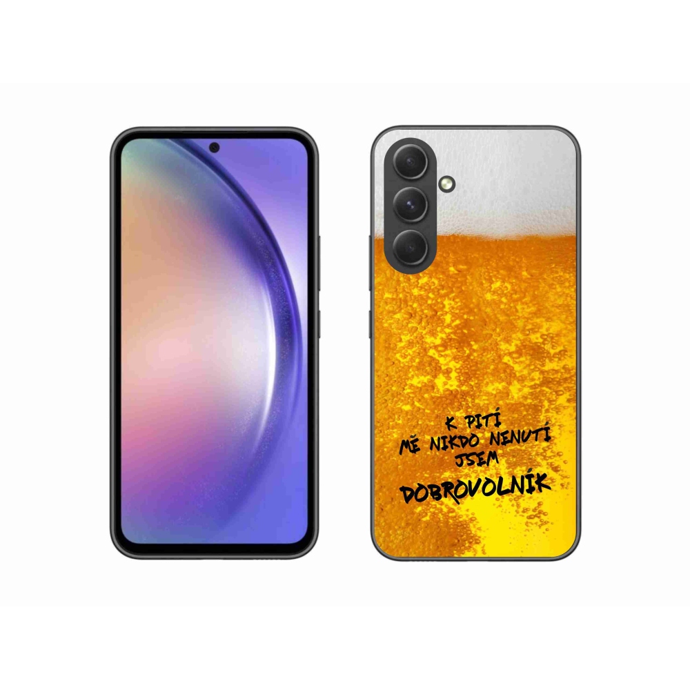Gél borítás mmCase Samsung Galaxy A54 5G - sör motívum 4