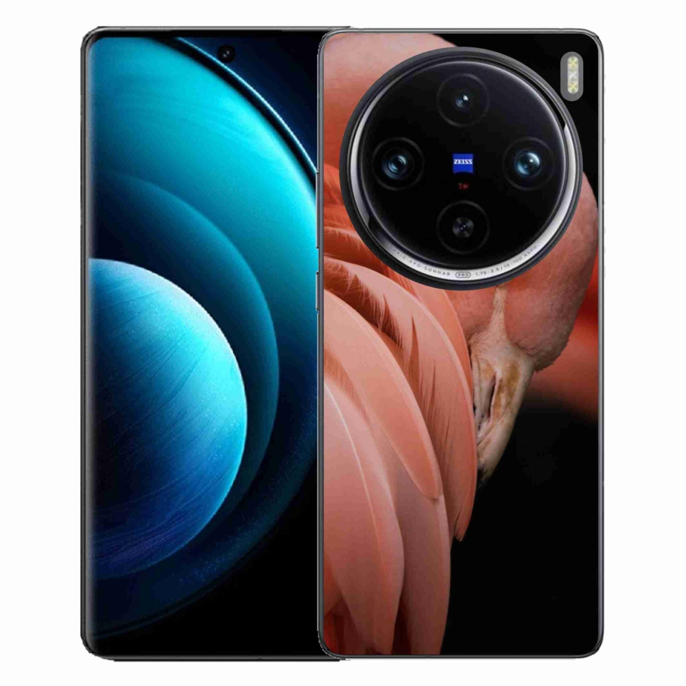 Zselés borítás mmCase a Vivo X100 Pro 5G készülékhez - flamingó 3