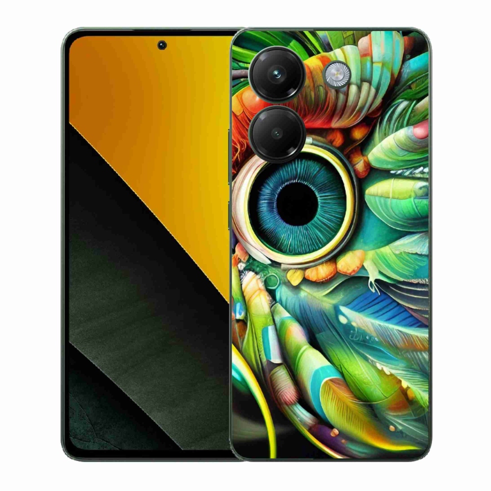 Gél borítás mmCase a Xiaomi Poco M7 Pro 5G számára - absztrakt motívum 18