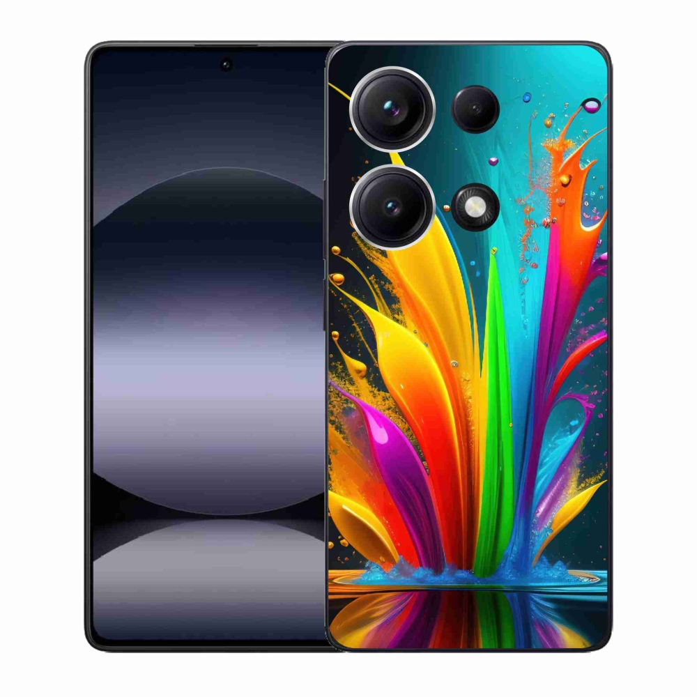 Gél borítás mmCase a Xiaomi Redmi Note 14S-hez - absztrakt motívum 1