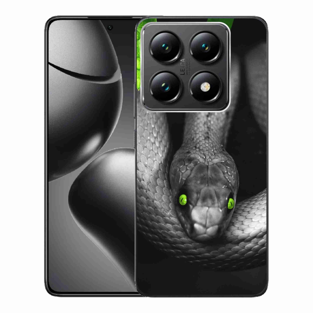 Gél borítás mmCase a Xiaomi 14T Pro számára - kígyó