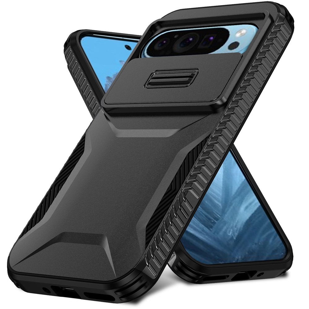 Fedél ellenálló borítás a Google Pixel 10 Pro-hoz - fekete