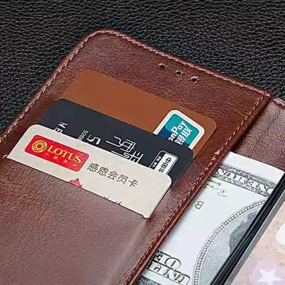 IDEWEI könyvtáska Nokia XR21 készülékhez - barna