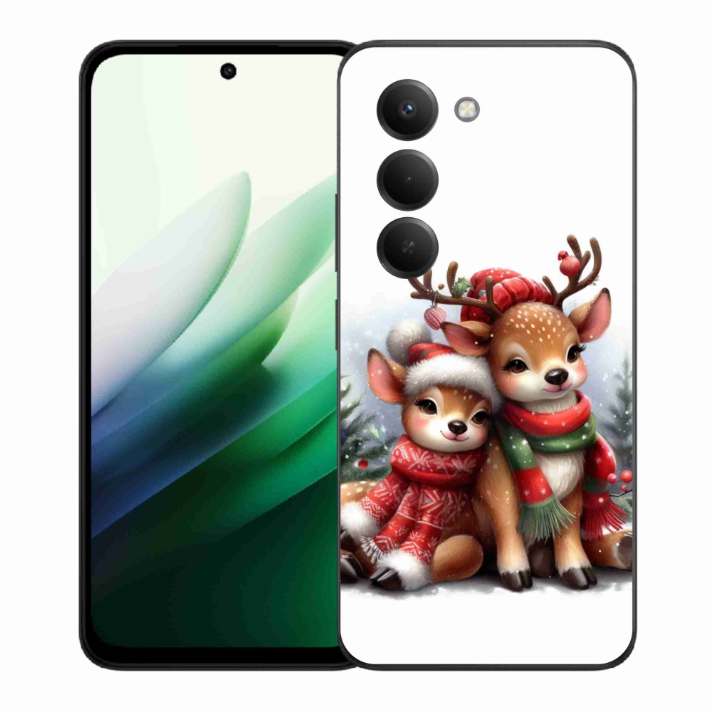 Gél borítás mmCase a Xiaomi Redmi 15 5G számára - karácsonyi rénszarvas
