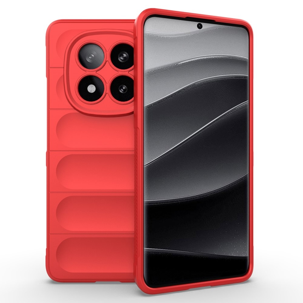 Rugg tartós zselés tok Xiaomi Redmi Note 14 Pro+ 5G - piros