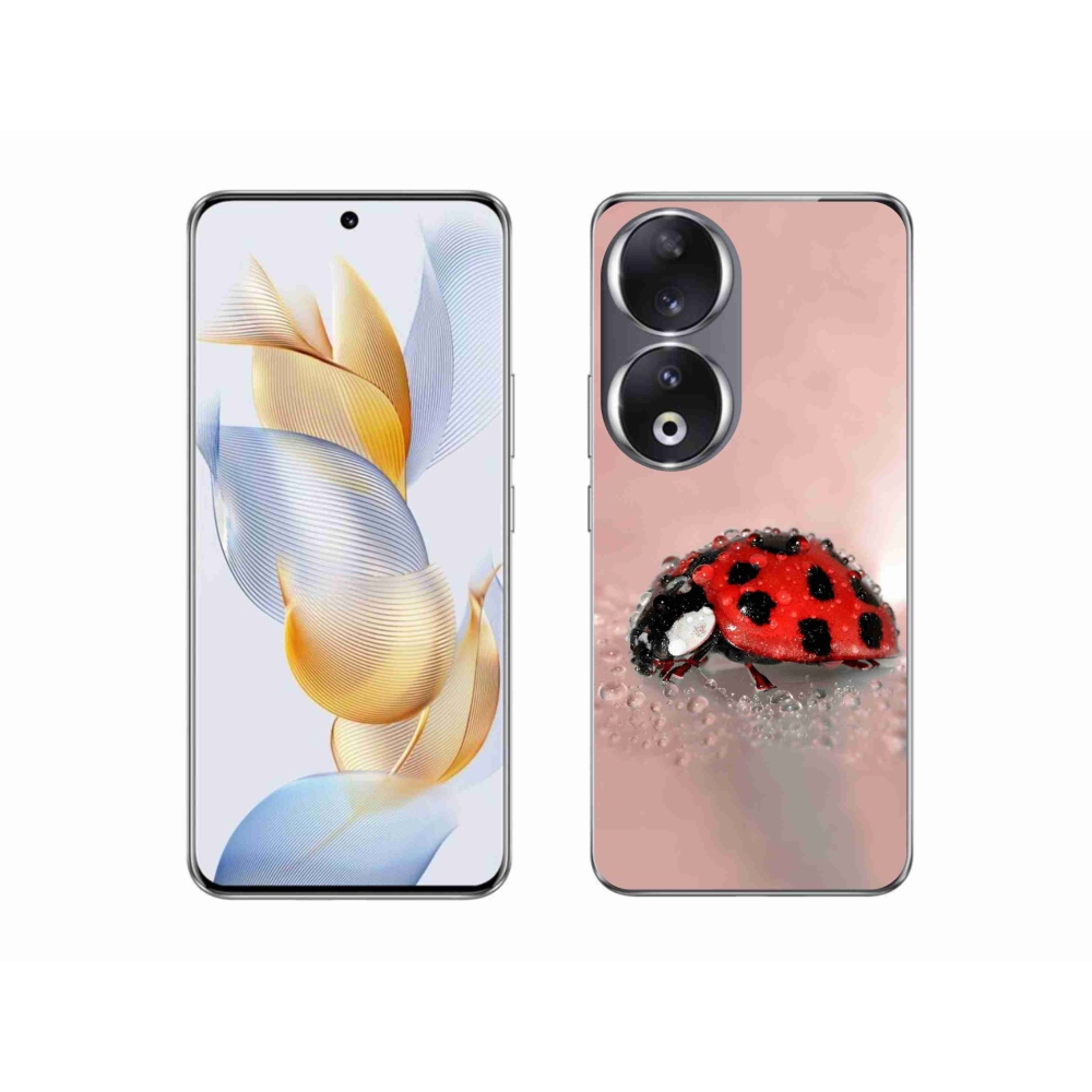 Zselés borító mmCase a Honor 90 készülékhez - katicabogár