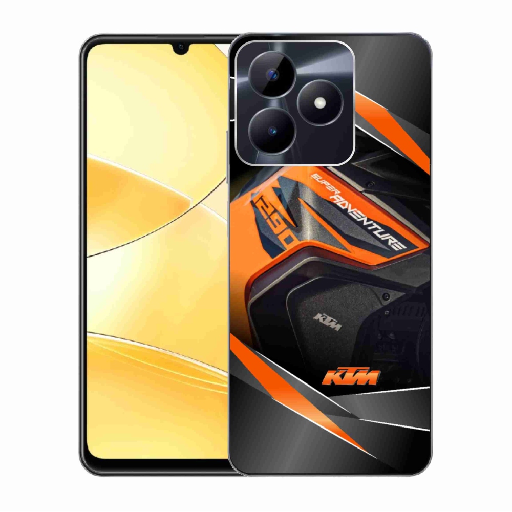 Gél borítás mmCase a Realme C51/C53 modellhez - ktm motorkerékpár