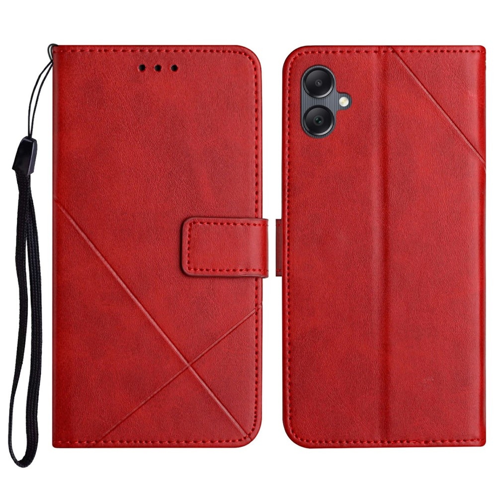 Line book tok Samsung Galaxy A06 4G készülékhez - piros