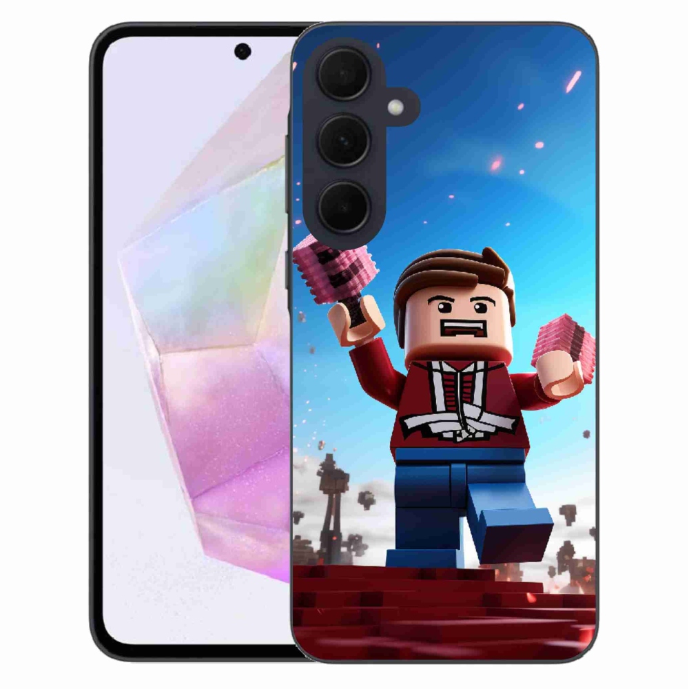 Zselés borítás mmCase Samsung Galaxy A35 5G - roblox 2