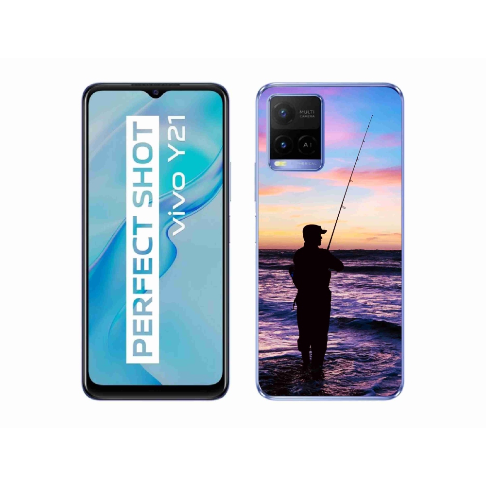 Zselés borítás mmCase a Vivo Y21/Y21s/Y33s modellekhez - halászat 1