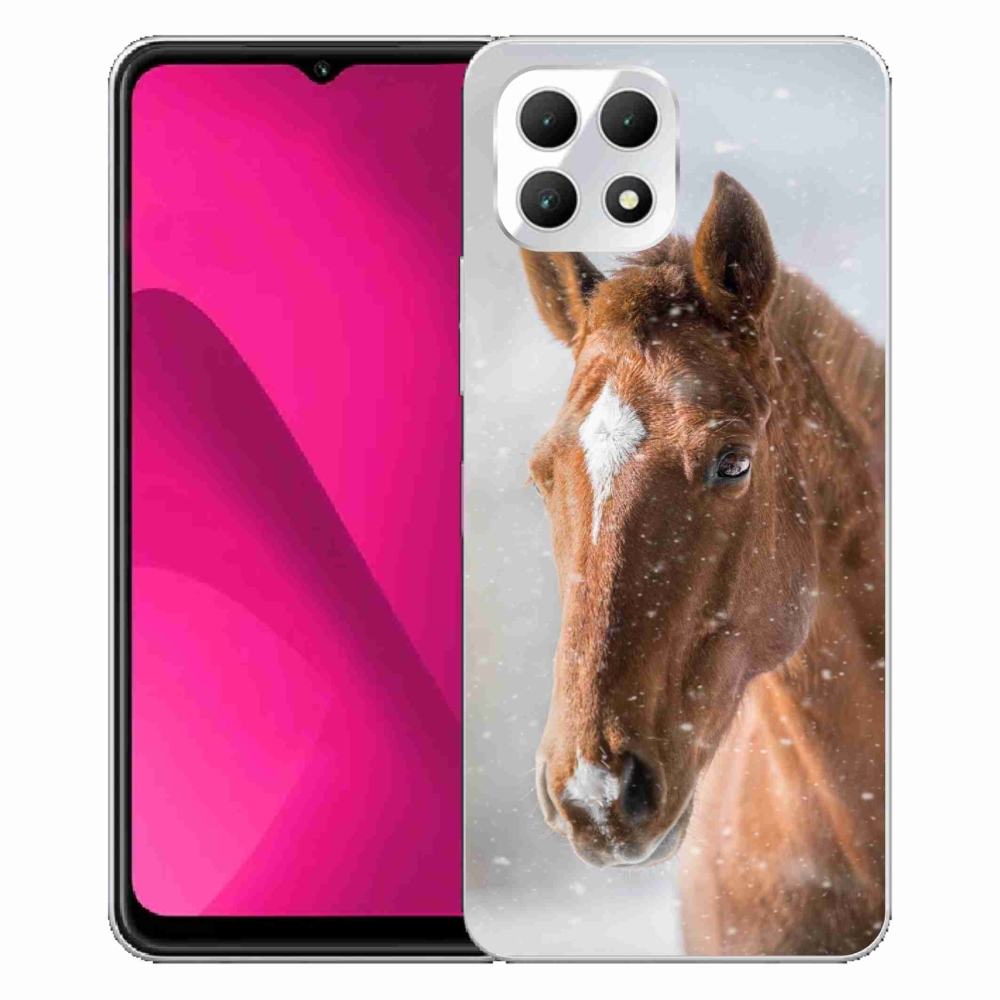 Zselés borítás mmCase a T-Mobile T Phone 2 készülékhez - barna ló 2