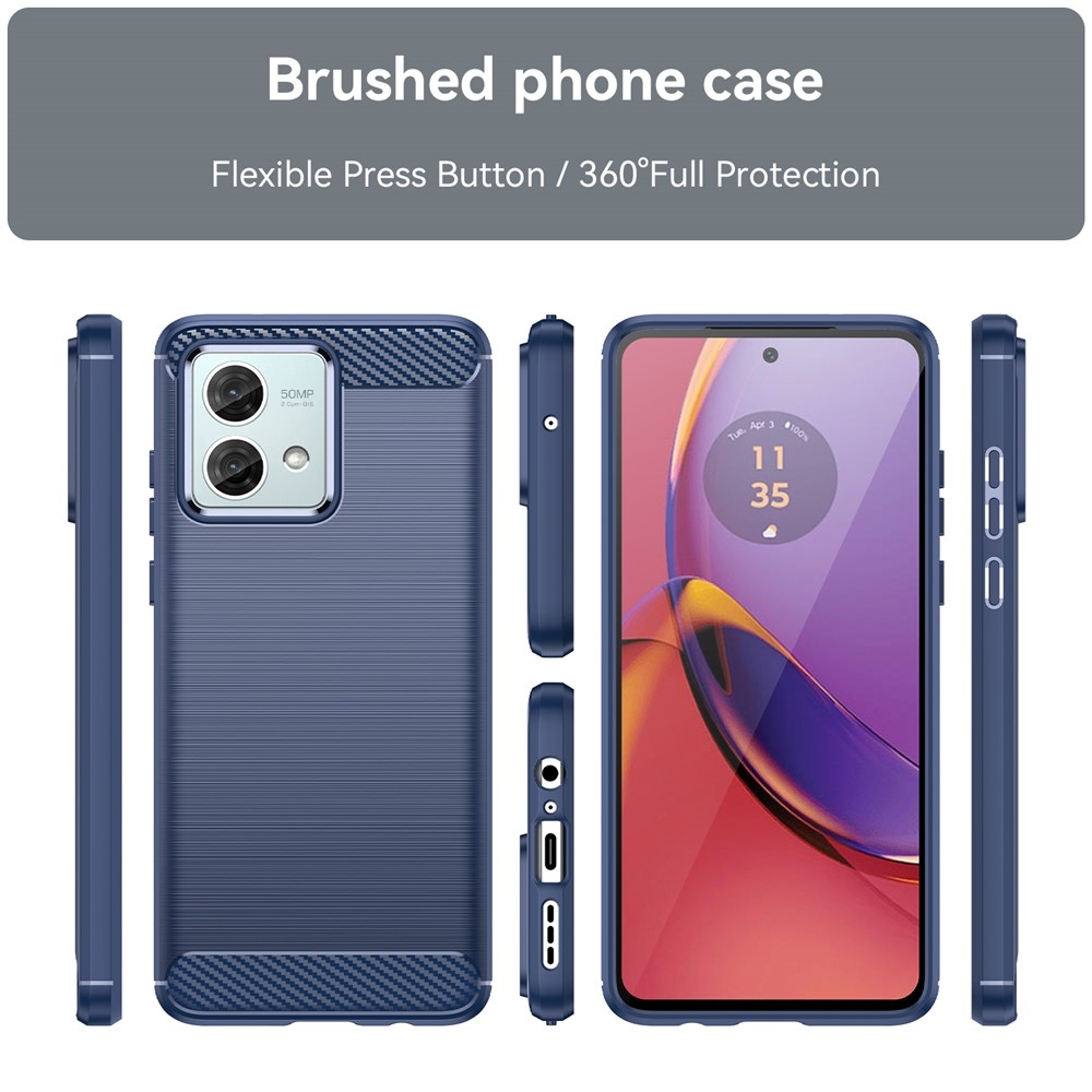 Szénálló zselés tok Motorola Moto G84 5G - kék