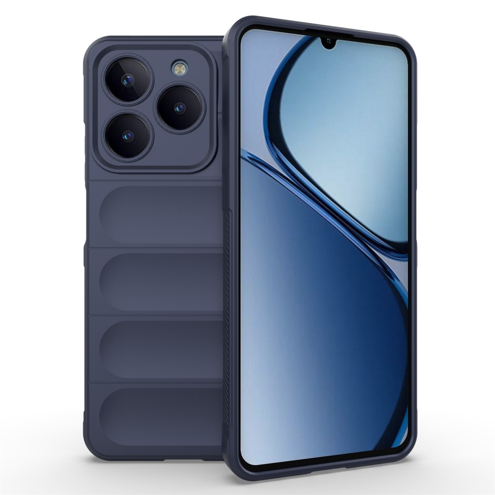 Rugg tartós zselés tok a Realme C61 készülékhez - sötétkék