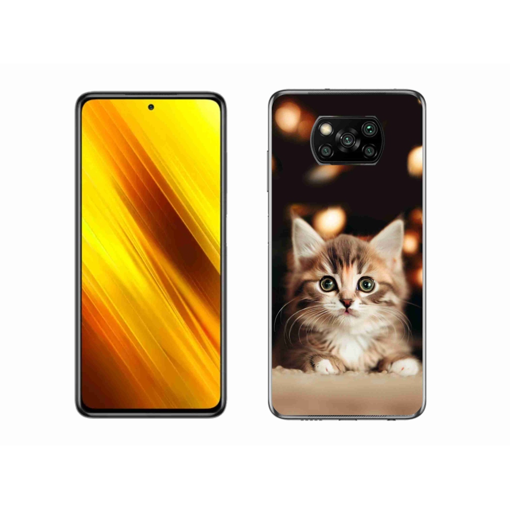Gél borítás mmCase a Xiaomi Poco X3-hoz - aranyos cica 2