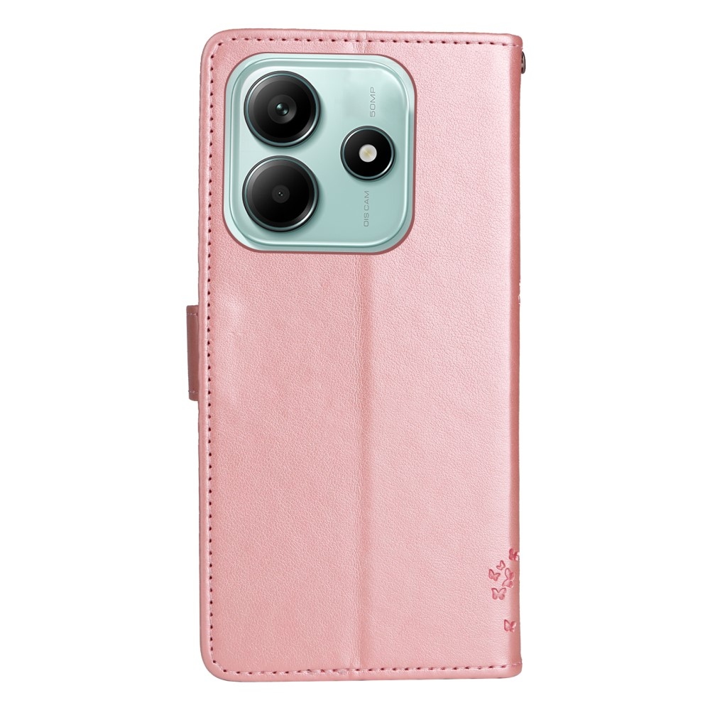 Fák könyve tok Xiaomi Redmi Note 14 5G - rózsaarany