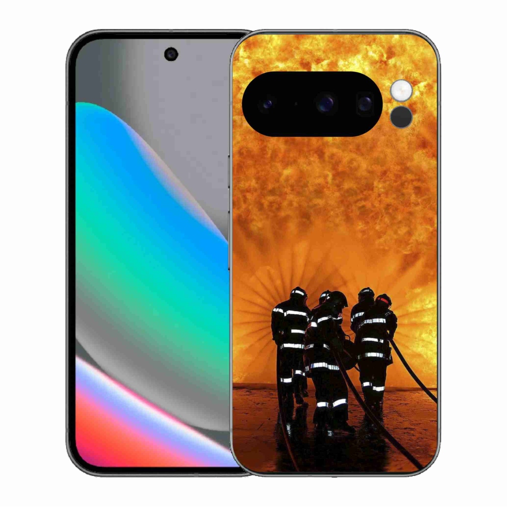 Gél borítás mmCase a Google Pixel 10 Pro számára - Tűz