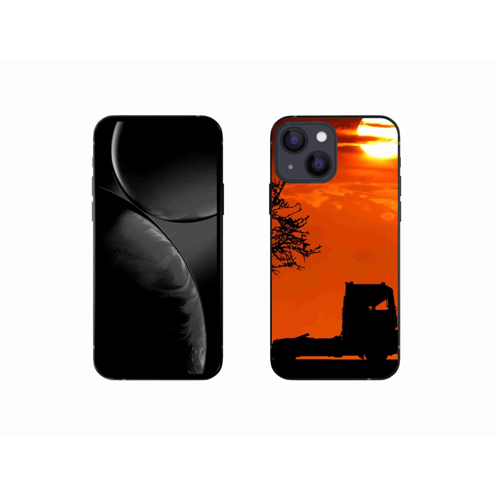 Zselés borítás mmCase iPhone 13 mini készülékhez - teherautó 3