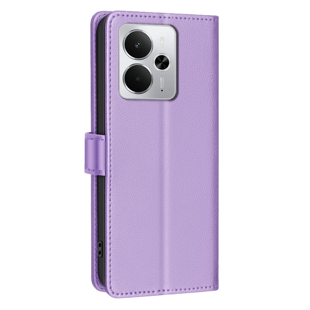 BINFEN könyvtáska a Realme 14 5G készülékhez - lila