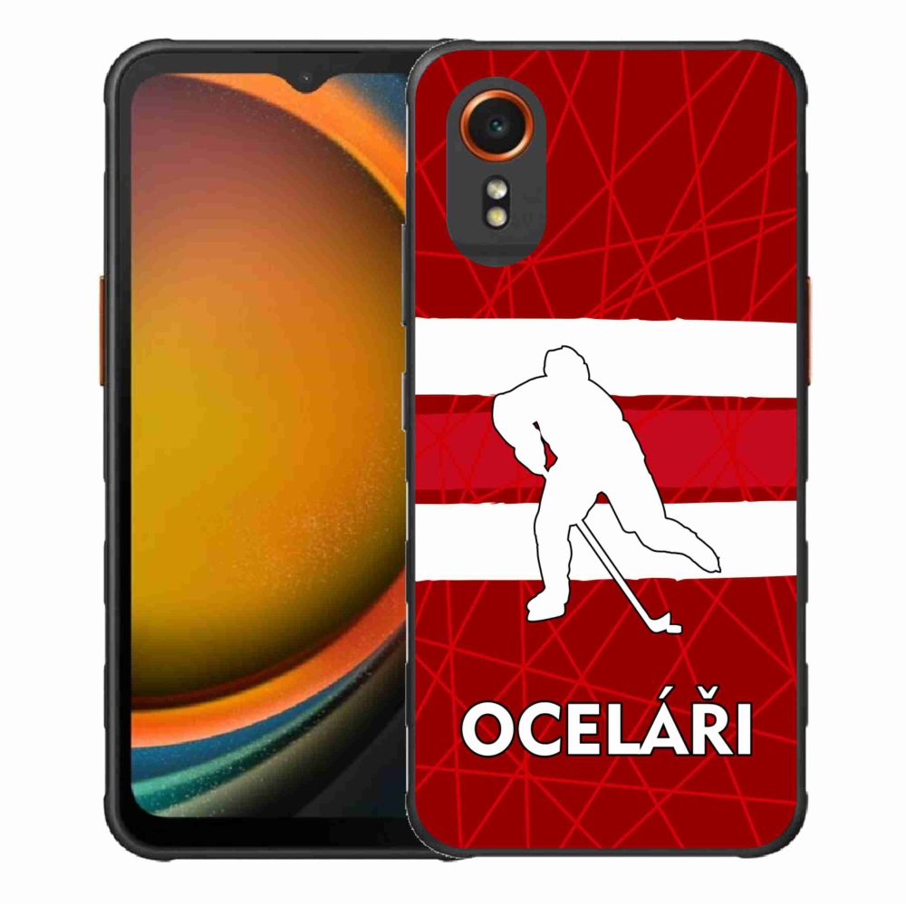 Gél borítás mmCase Samsung Galaxy Xcover 7 - Acélsárgákhoz