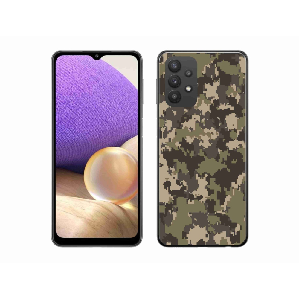 Gél védőhuzat mmCase Samsung Galaxy A32 5G - terepszínű mintázat 12