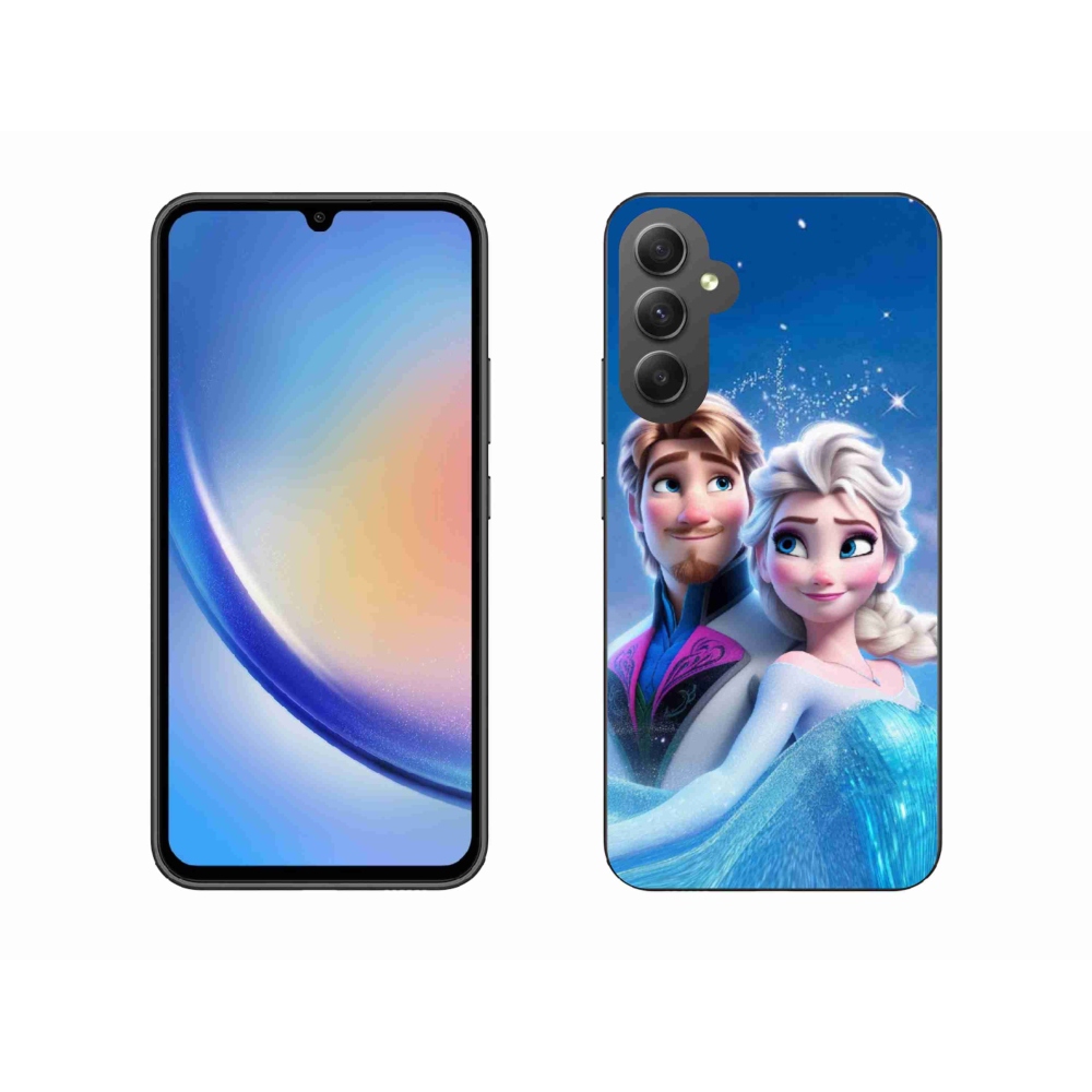 Zselés borítás mmCase Samsung Galaxy A34 5G - Ice Kingdom 1