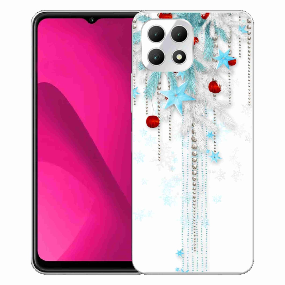 Zselés borítás mmCase a T-Mobile T Phone 2 készülékhez - Karácsonyi dekorációk