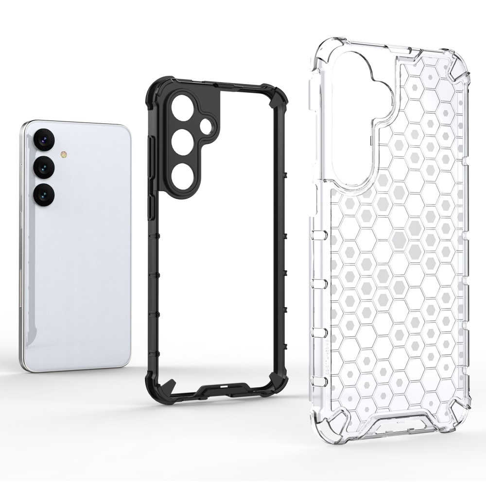 Mézédes tartós borító Samsung Galaxy S25+ készülékhez - szürke