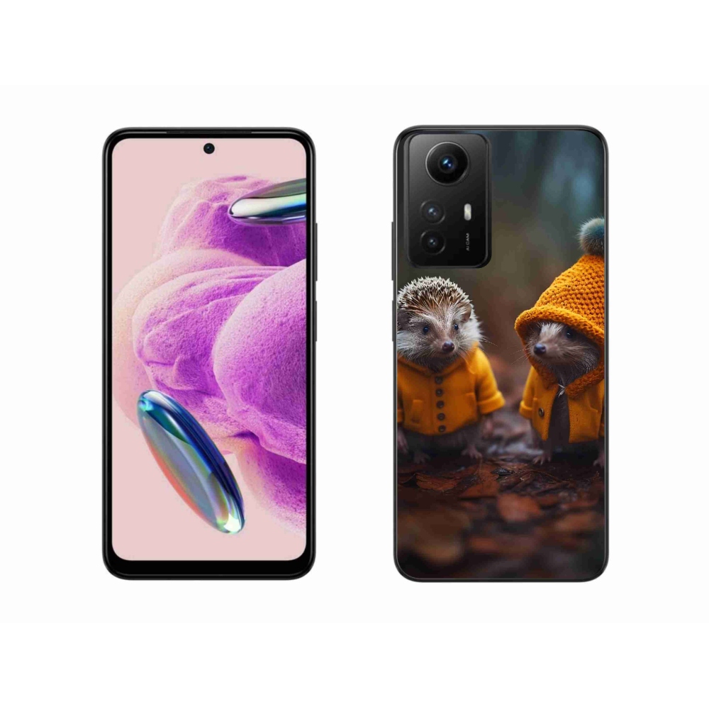 Gél borítás mmCase a Xiaomi Redmi Note 12S-hez - sünök