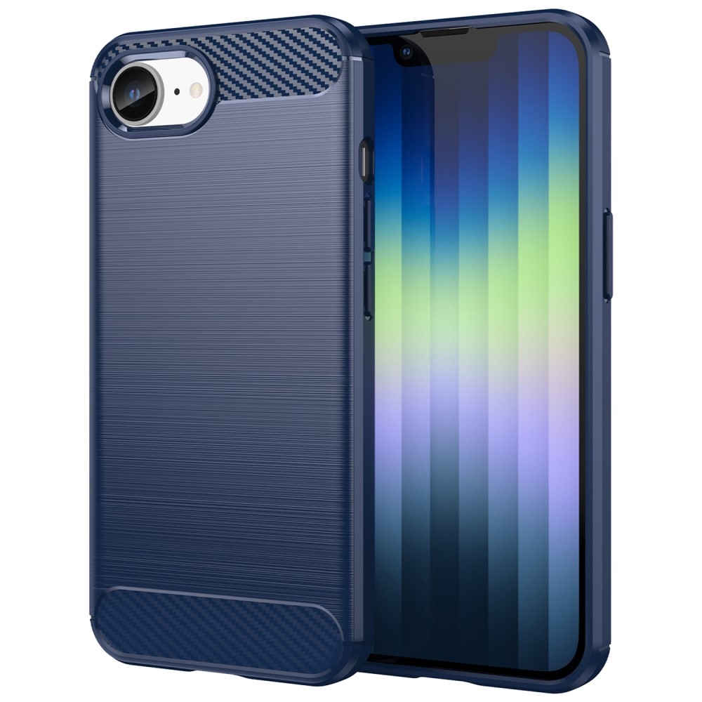 Szénálló zselés tok iPhone 16e készülékhez - kék