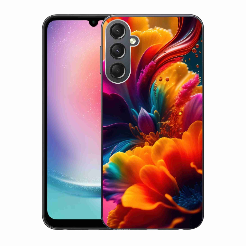 Zselés borítás mmCase Samsung Galaxy A24 - absztrakt motívum 2
