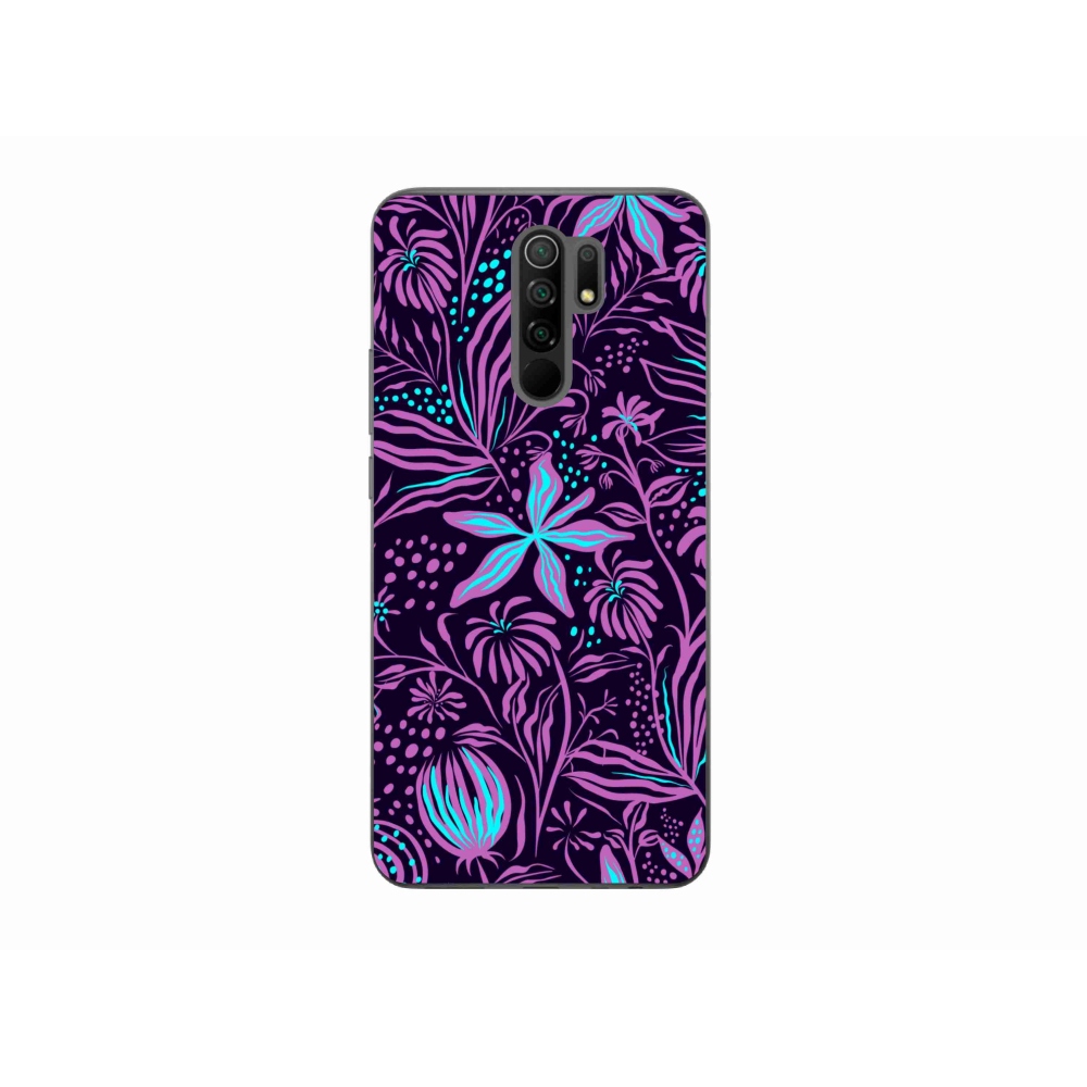Gél borítás mmCase a Xiaomi Redmi 9-hez - virágok 2