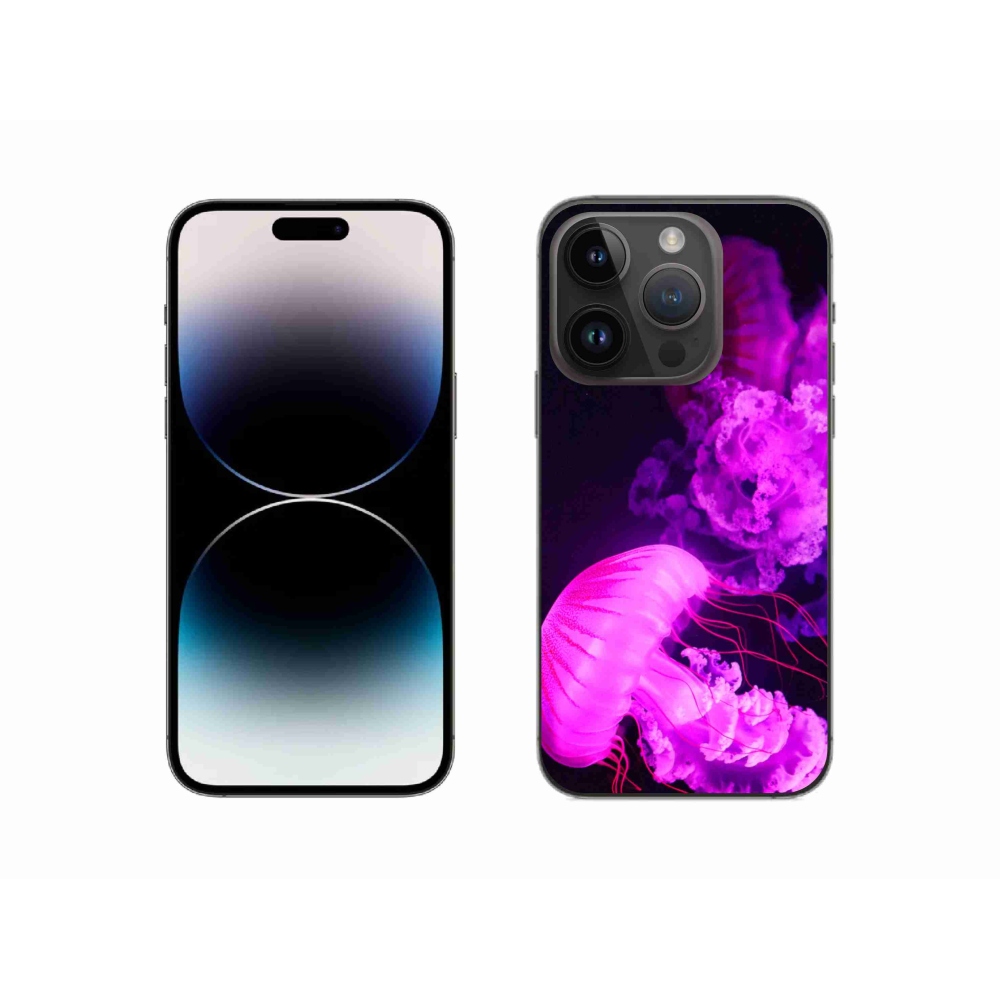 Zselés borítás mmCase iPhone 14 Pro készülékhez - medúza 1