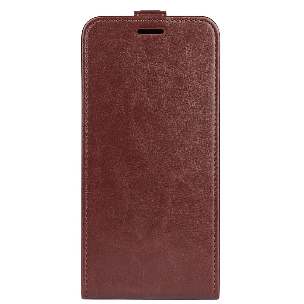 Függőleges flip tok Xiaomi Redmi Note 13 5G - barna színben