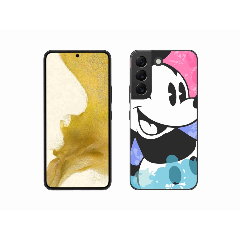 Zselés borítás mmCase Samsung Galaxy S22 5G - mickey egérhez