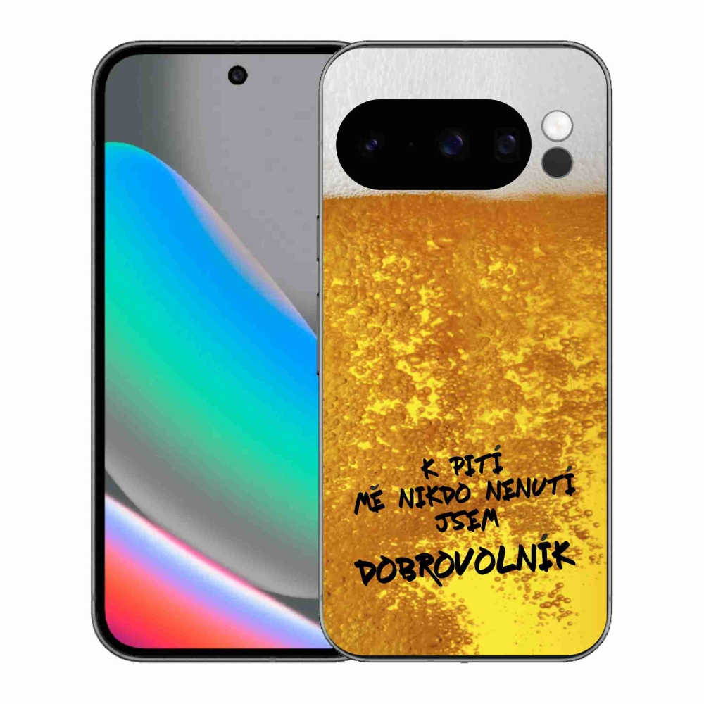 Zselés borítás mmCase a Google Pixel 10 Pro számára - sör motívum 4