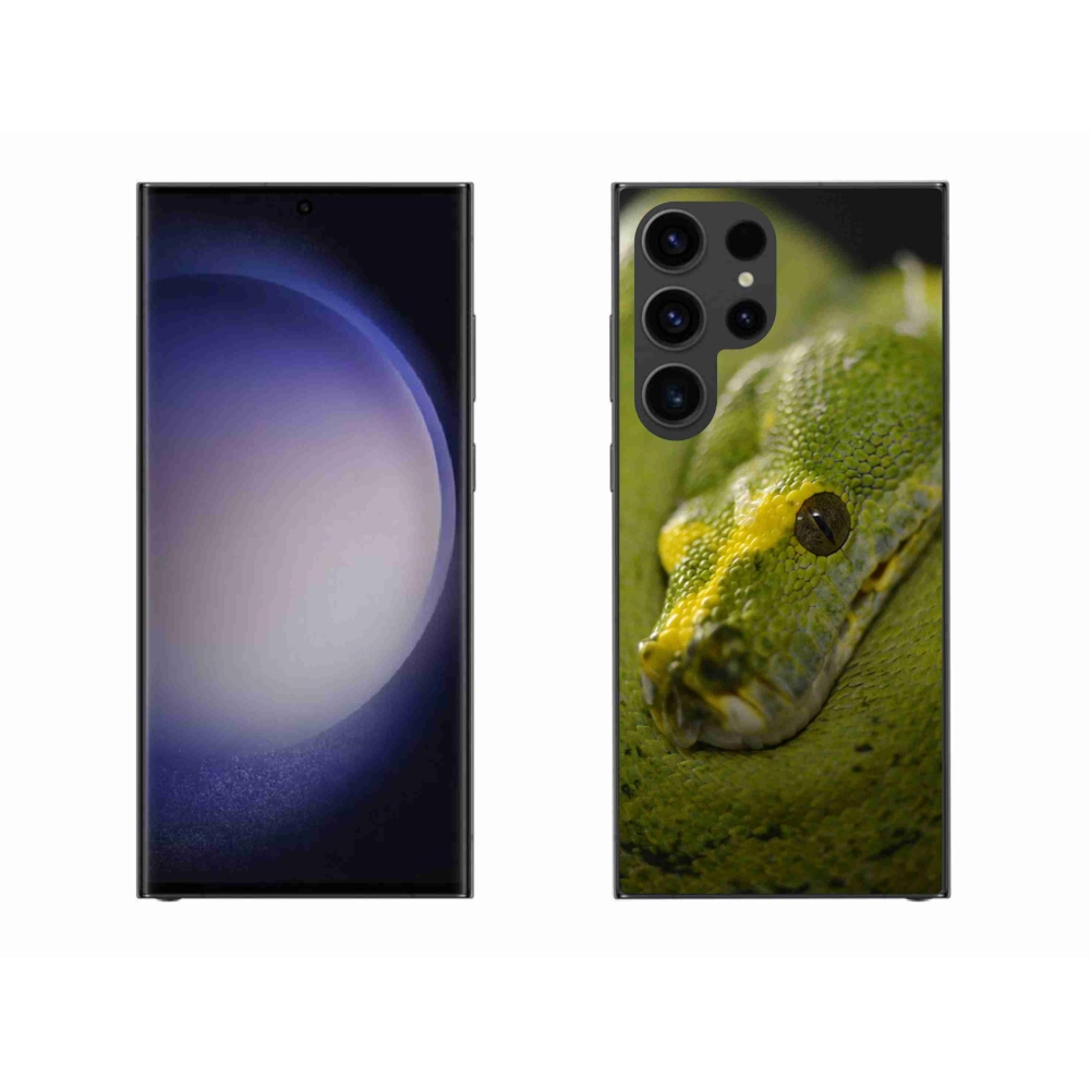 Gél védőburkolat mmCase Samsung Galaxy S23 Ultra 5G - kígyó 2