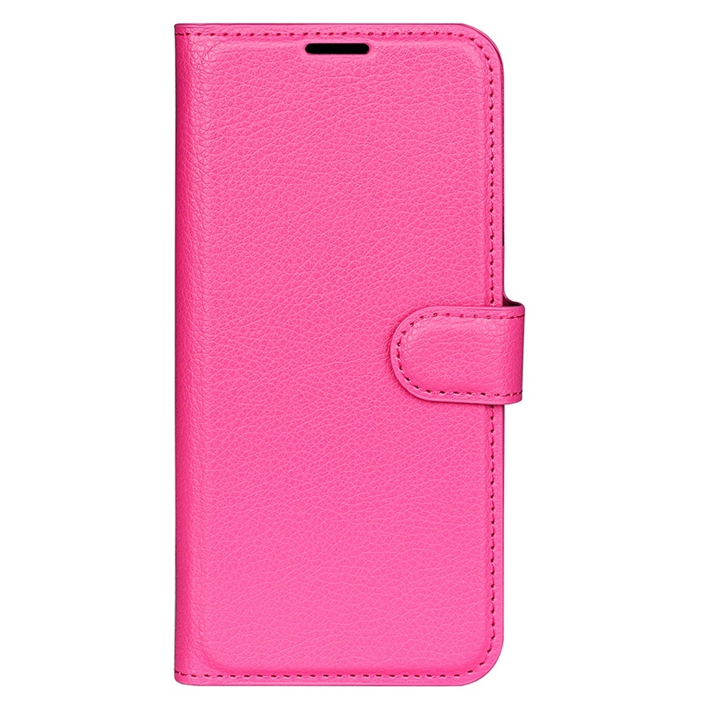Litchi könyv tok Xiaomi 15 - rózsa