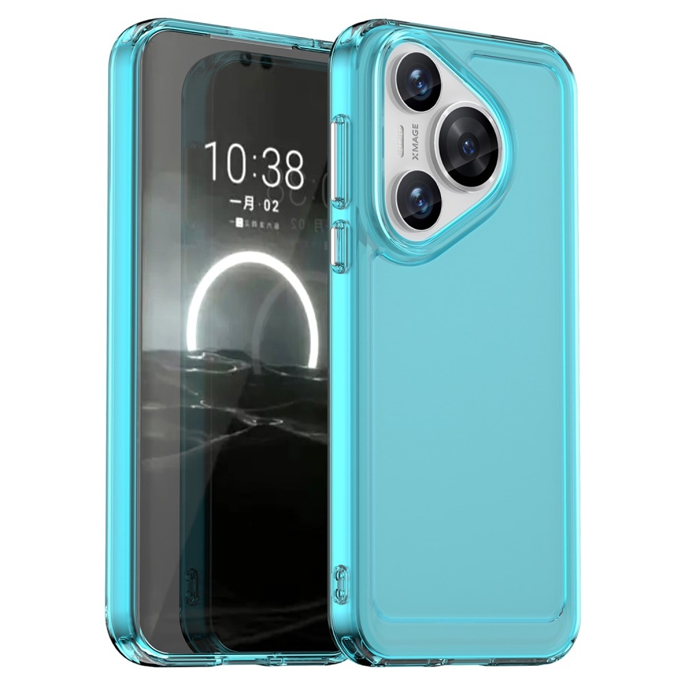 Candy zselés tok Huawei Pura 70 - világoskék színben