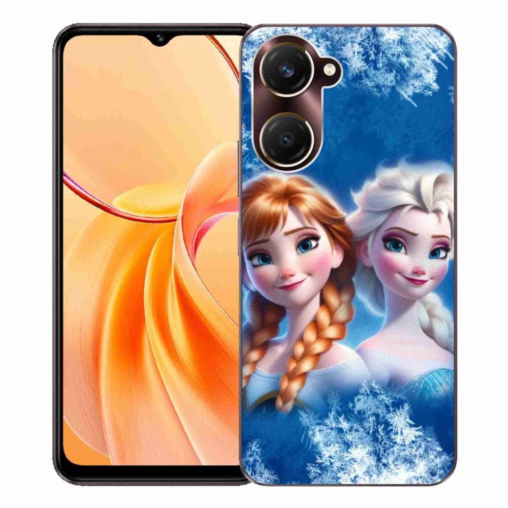 Gél védőburkolat mmCase a Vivo Y28s 5G készülékhez - Ice Kingdom 2