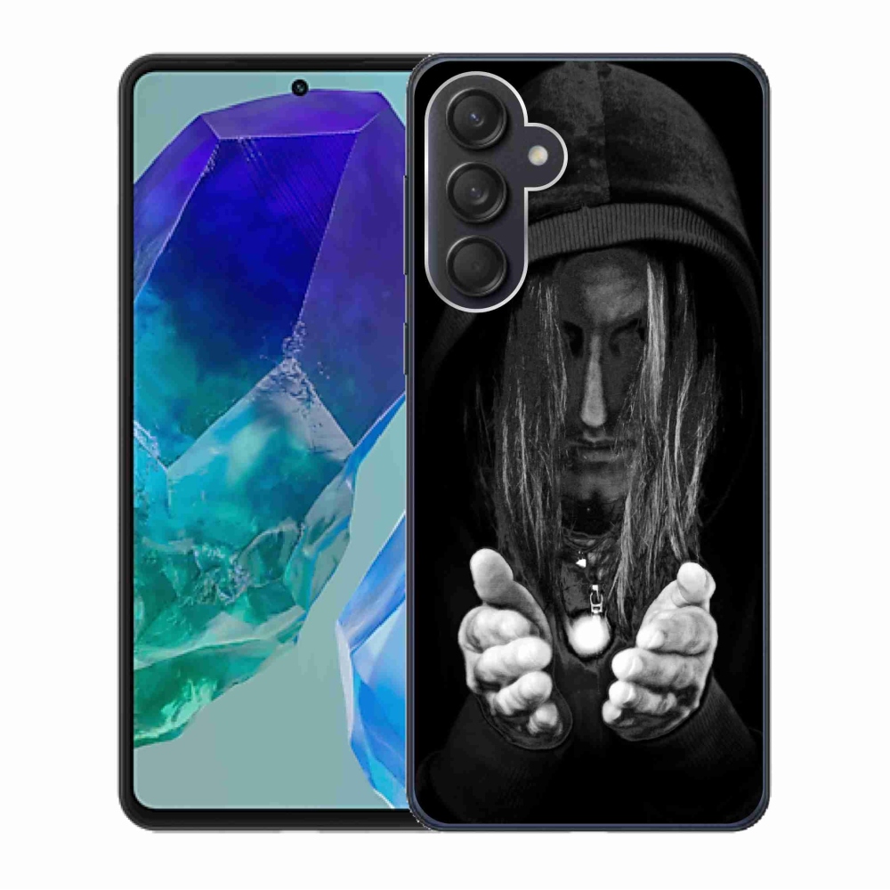 Gél borító mmCase Samsung Galaxy M55 5G - titokzatos személyhez
