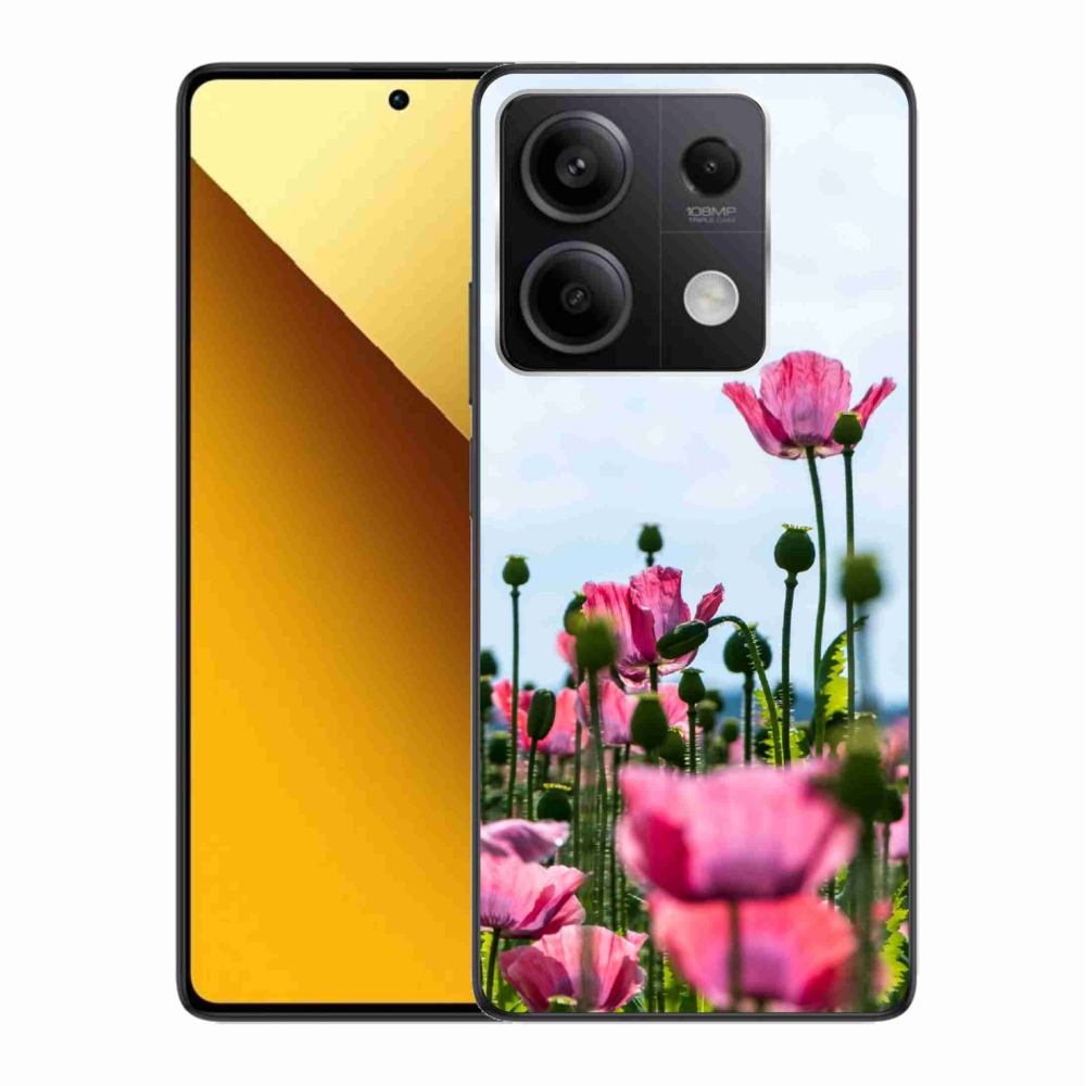 Gél borítás mmCase a Xiaomi Redmi Note 13 5G-hez - mákos színű
