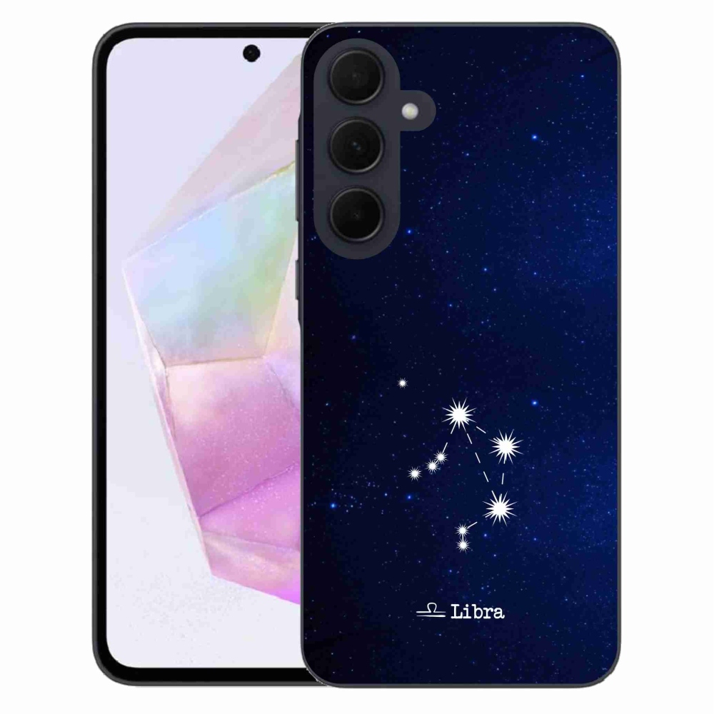 Gél borító mmCase Samsung Galaxy A35 5G - csillagkép Mérleg