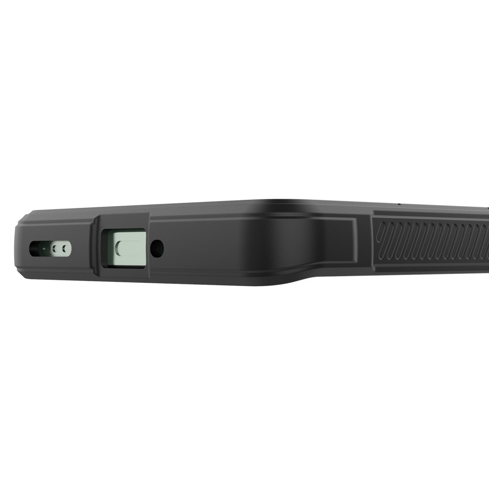 Rugg tartós zselés tok a Realme GT 6 5G/ GT 6T 5G számára - fekete
