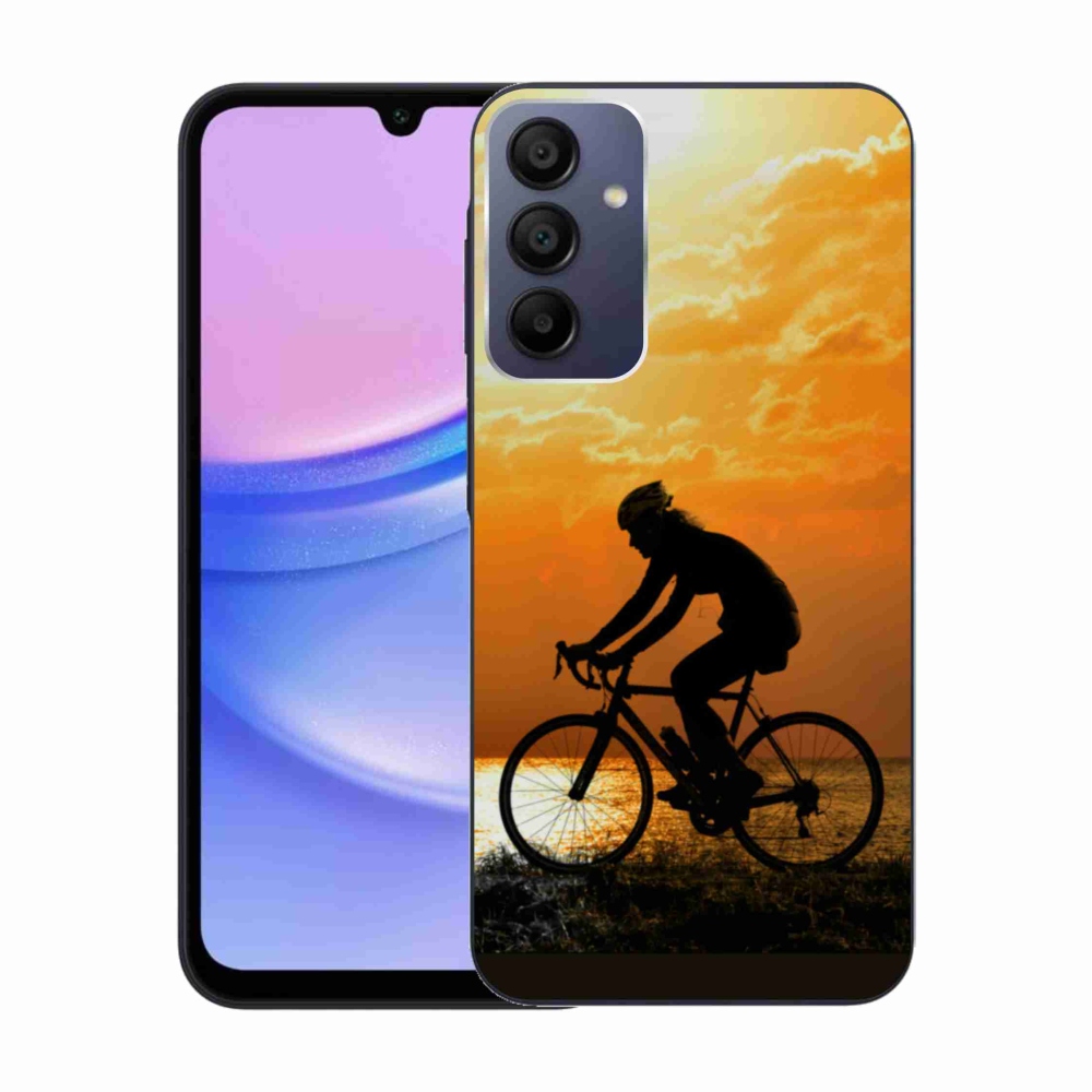 Gél borító mmCase Samsung Galaxy A15 4G/5G - kerékpározás
