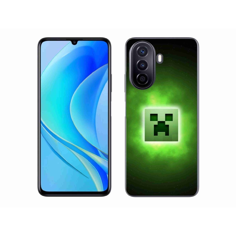 Gél borítás mmCase a Huawei Nova Y70-en - minecraft