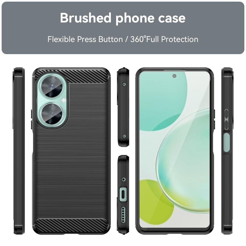 Szénálló zselés tok a Huawei Nova 11i számára - fekete